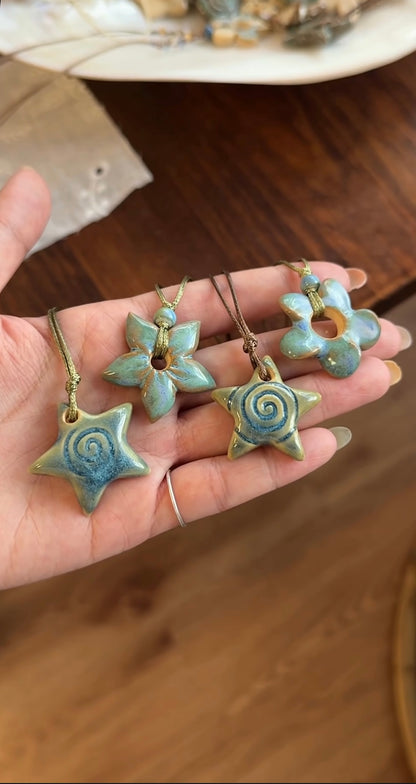 Ceramic Necklace Charm