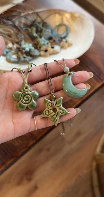 Ceramic Necklace Charm
