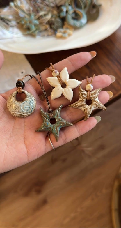 Ceramic Necklace Charm