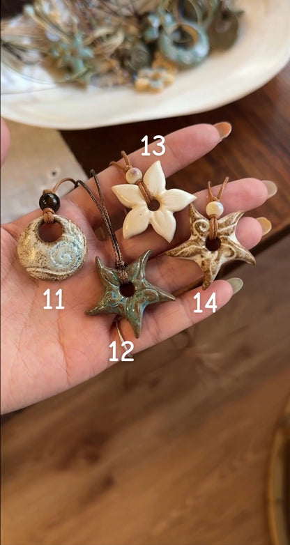 Ceramic Necklace Charm